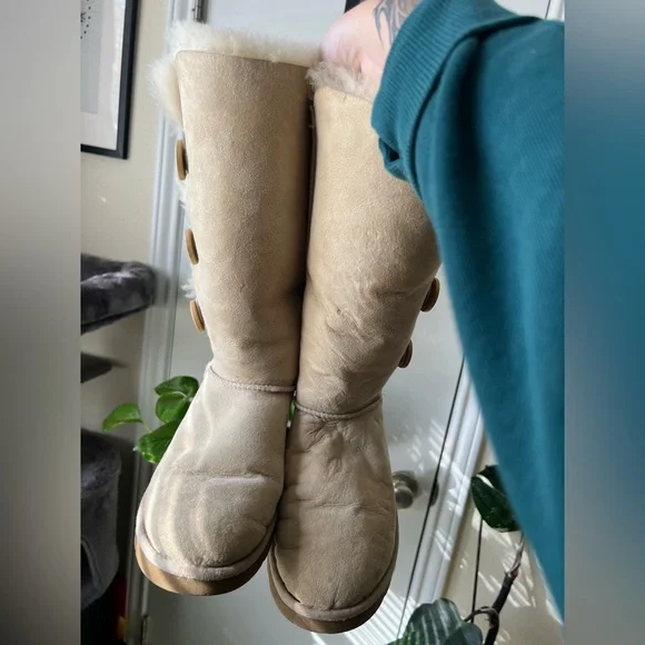 Ugg Tall Button Boots - Picture 4 of 5